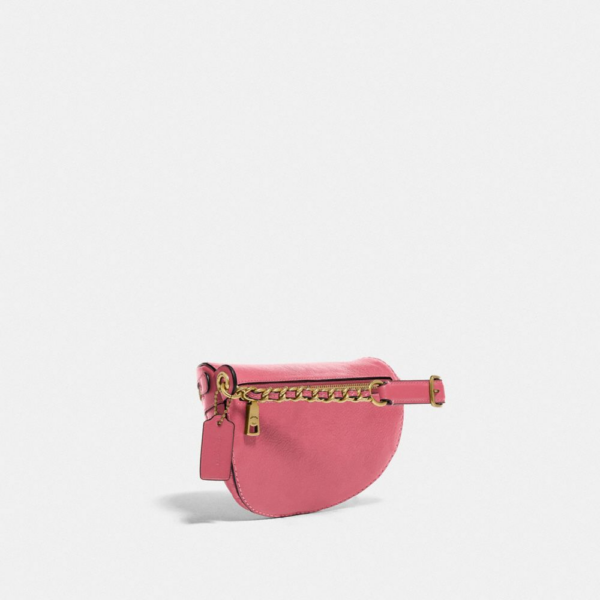 Túi Coach Chain Belt Bag With Quilting C0851 B4 U6 - Ảnh 2