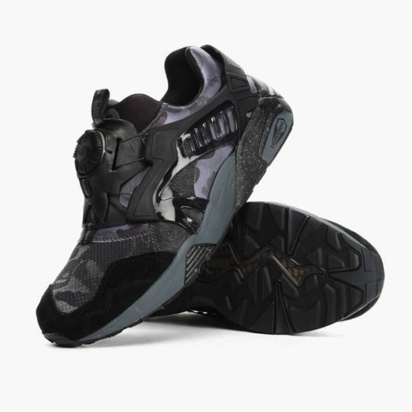 Giày Puma A Bathing Ape x Disc Blaze 'Black Camo' 358846-02 - Ảnh 3