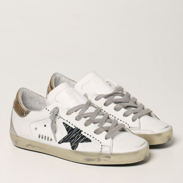 Giày Golden Goose Super Star White GWF00102-F002028-10750 - Ảnh 2