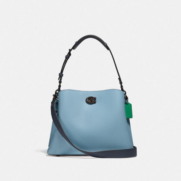 Túi Coach Willow Signature Canvas 'Colorblock' C2267 V5AZU - Ảnh 3