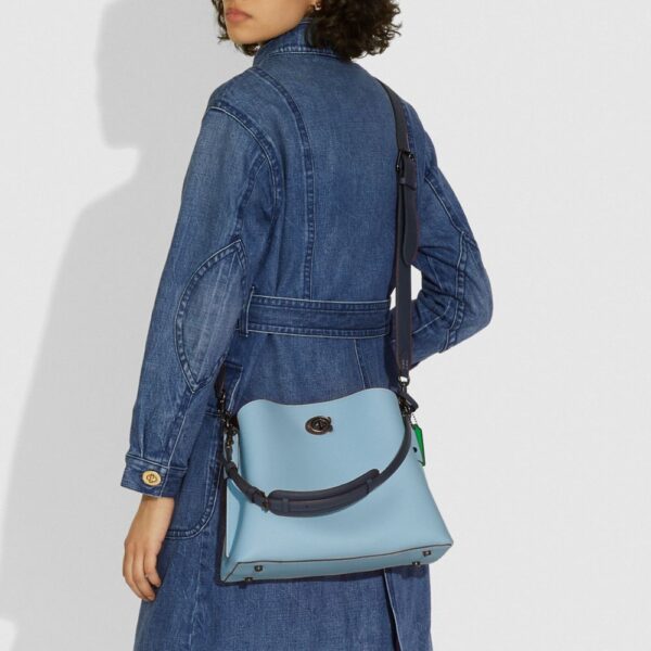 Túi Coach Willow Signature Canvas 'Colorblock' C2267 V5AZU - Ảnh 2