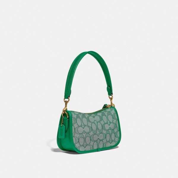 Túi Coach Swinger 20 Inch Jacquard C2325 BGNGN - Ảnh 5