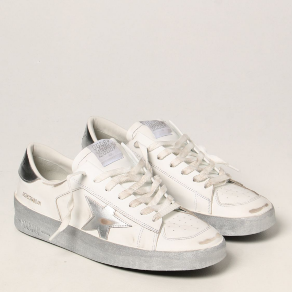 Giày Golden Goose Stardan White GMF00128-F002187-80185 - Ảnh 2