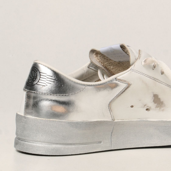 Giày Golden Goose Stardan White GMF00128-F002187-80185 - Ảnh 3