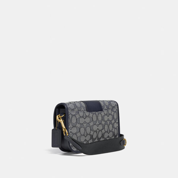 Túi Coach Dinky 23 In Signature Jaccquard C2673 OLNAV - Ảnh 2