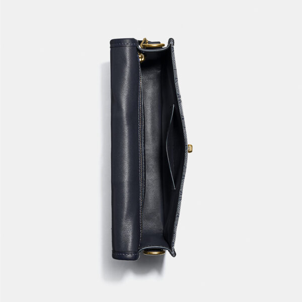 Túi Coach Dinky 23 In Signature Jaccquard C2673 OLNAV - Ảnh 3