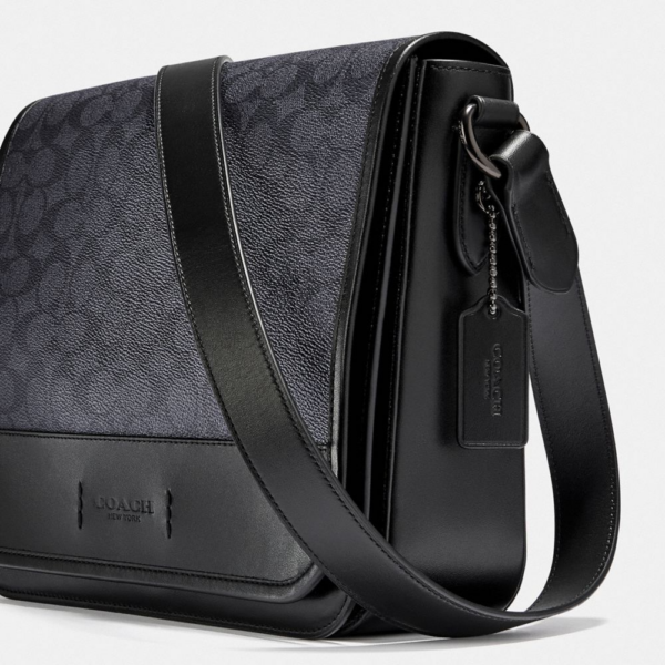 Túi Coach Gotham Messenger 27 in Signature C2681 JICHR - Ảnh 3