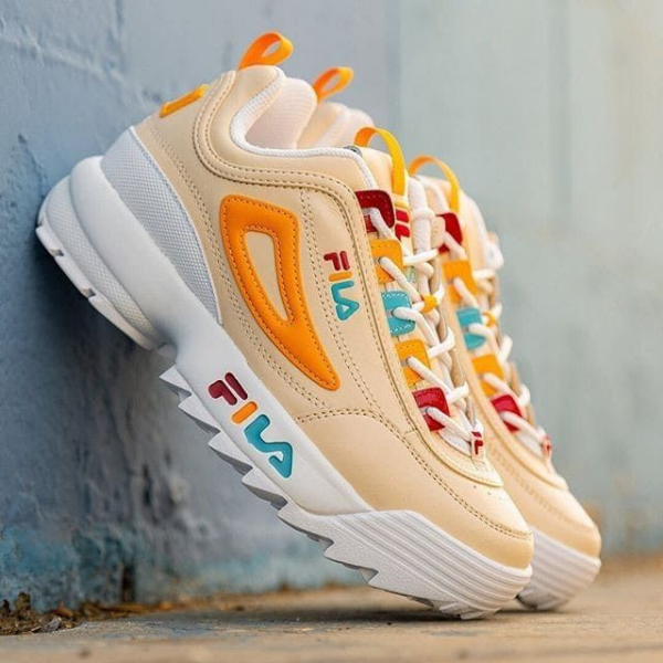 Giày Fila Disruptor 2 Kids 'White' 3FM00702-065 - Ảnh 2