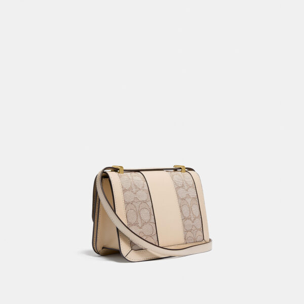 Túi Coach Alie 18 In Sinagture Jaccquard 'Snake Skin' C3760 B4SHG - Ảnh 3