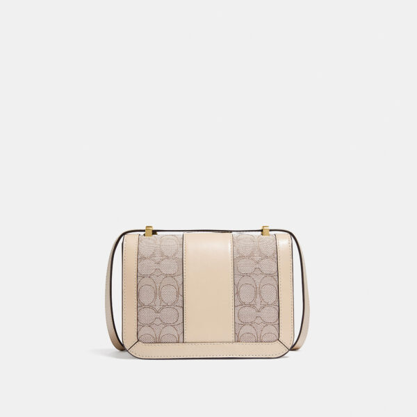 Túi Coach Alie 18 In Sinagture Jaccquard 'Snake Skin' C3760 B4SHG - Ảnh 4