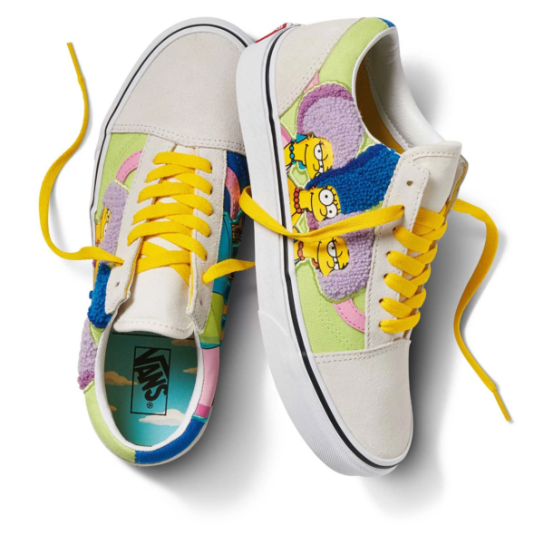 Giày Vans The Simpsons x Old Skool 'The Bouviers' VN0A4BV521M - Ảnh 3