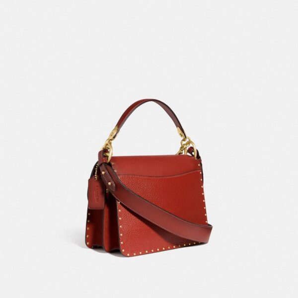 Túi Coach Beat Shoulder Bag With Rivets C3838 B4SAR - Ảnh 2