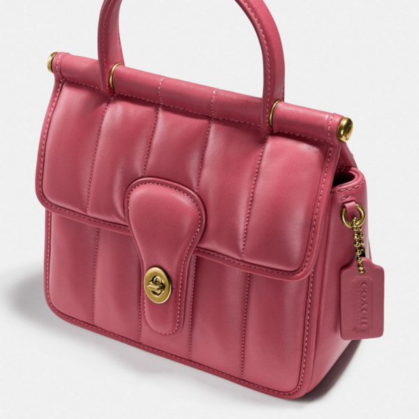 Túi Coach Willis Top Handle 18 C3844 B4 U6 - Ảnh 4