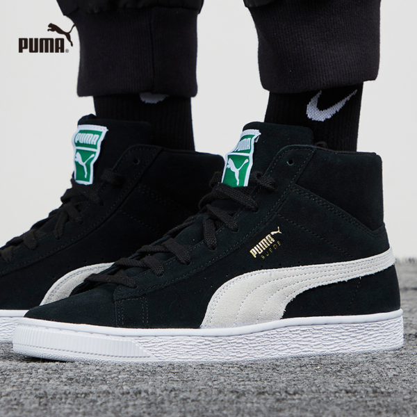 Giày Puma Suede Mid 21 'Black' 380205-01 - Ảnh 2
