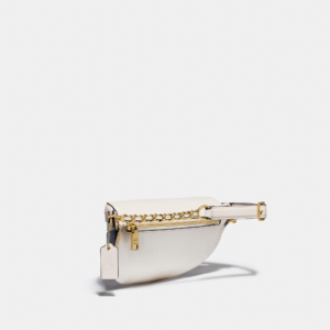 Alternative view of Túi Coach Charm Belt Bag In Signature Chambray With Quilting C4675 B4SUX