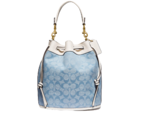 Túi Coach Field Bucket Bag In Signature Chambray C4693 B4SUX