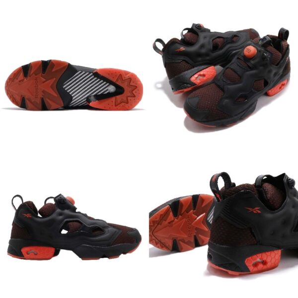 Giày Reebok Instapump Fury OG 'Black Blood Orange' DV6599 - Ảnh 6