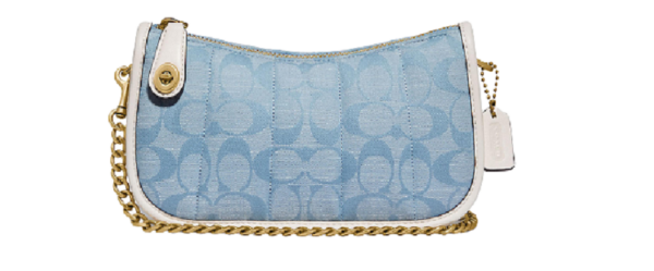 Túi Coach Swinger 20 In Signature Chambray With Quilting C5016 B4SUX