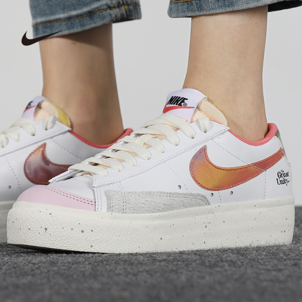 Giày Nike Blazer Low Platform 'The Great Unity' DM5451-611 - Ảnh 3