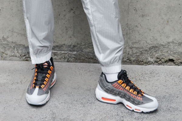 Giày Nike Kim Jones x Air Max 95 'Total Orange'  DD1871-001 - Ảnh 3