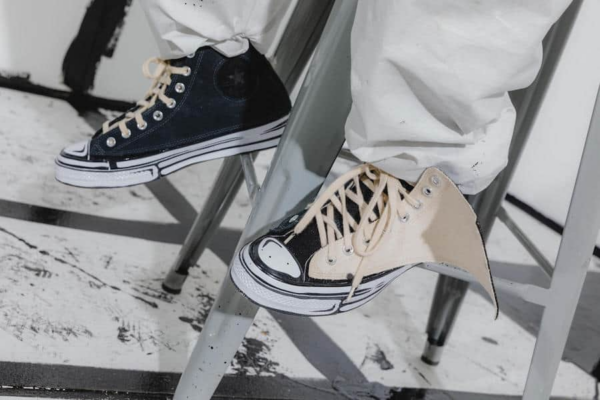 Giày Converse Joshua Vides x Chuck 70 'Black' 166558C - Ảnh 5