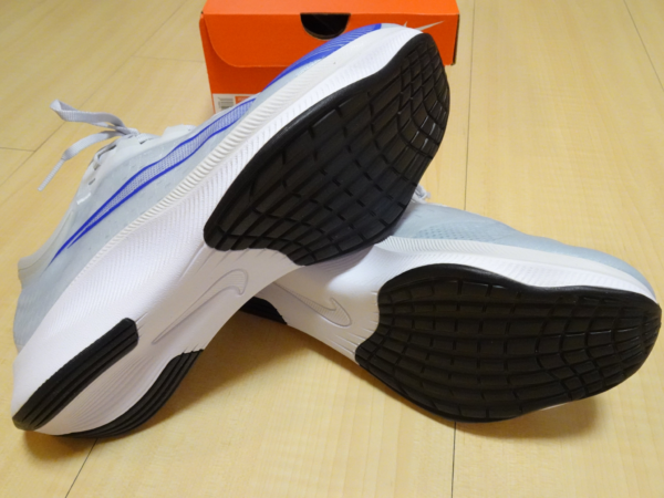 Giày Nike Zoom Fly 3 'Pure Platinum Racer Blue' AT8240-005 - Ảnh 2