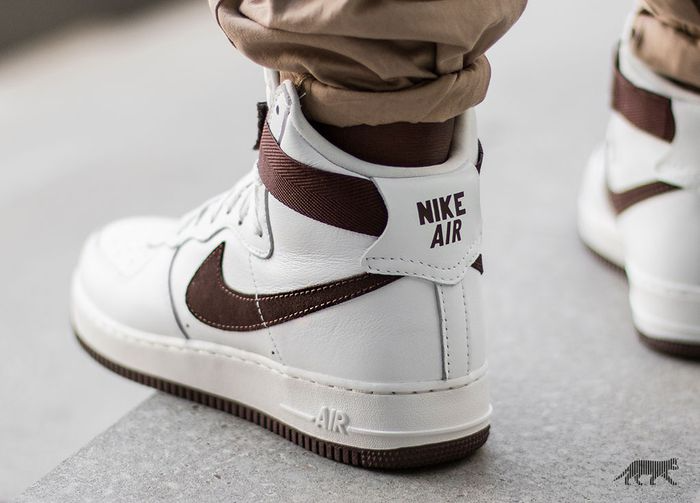 Giày Nike Air Force 1 High Retro QS White Chocolate 743546-102 - Ảnh 3