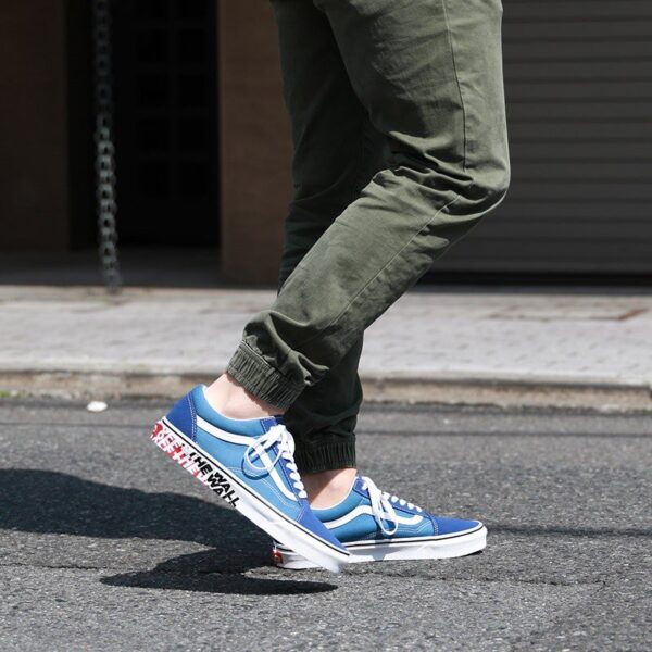 Giày Vans Old Skool 'OTW Sidewall Navy' VN0A38G1VRI - Ảnh 2