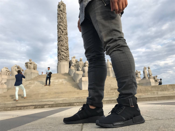 Giày Adidas NMD R1 Primeknit 'Japan Triple Black' BZ0220 - Ảnh 6
