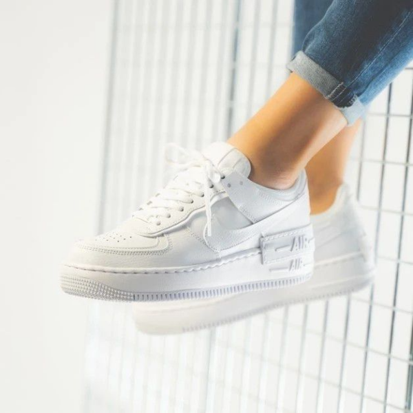 Giày Nike Air Force 1 Shadow 'Triple White' CI0919-100 - Ảnh 3