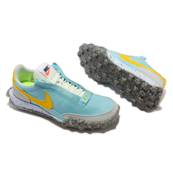 Giày Nike Waffle Racer Crater 'Bleached Aqua' CT1983-400 - Ảnh 4