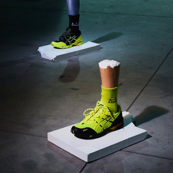 Giày Asics IAB Studio x Gel 1090 Lime Zest 1203A080 300 - Ảnh 3