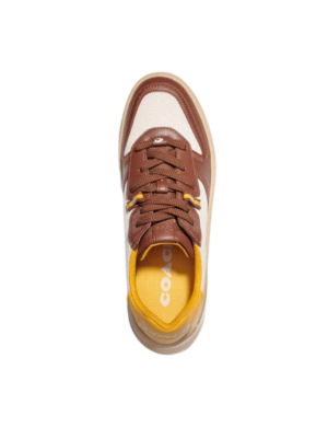 Alternative view of Giày Coach Citysole Court 'Brown And Yellow' C9022