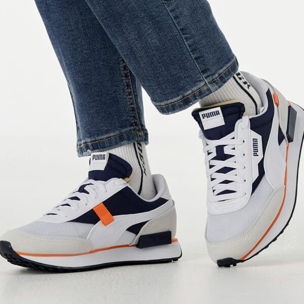 Giày Puma Zapatillas Future Rider 'White Black' 374038-06 - Ảnh 4