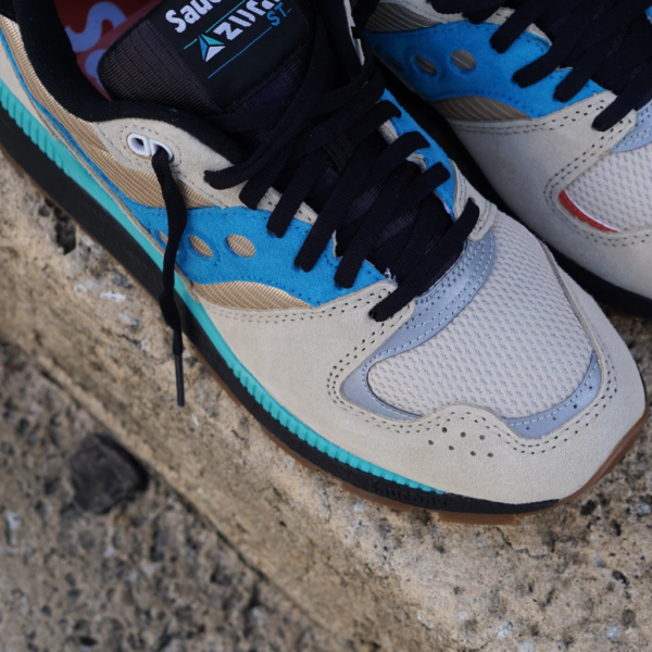 Giày Saucony Azura Camel 'Gum Ocre' S70509-2 - Ảnh 4
