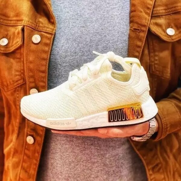 Giày Adidas Wmns NMD R1 'Off White Gold' EE5174 - Ảnh 3