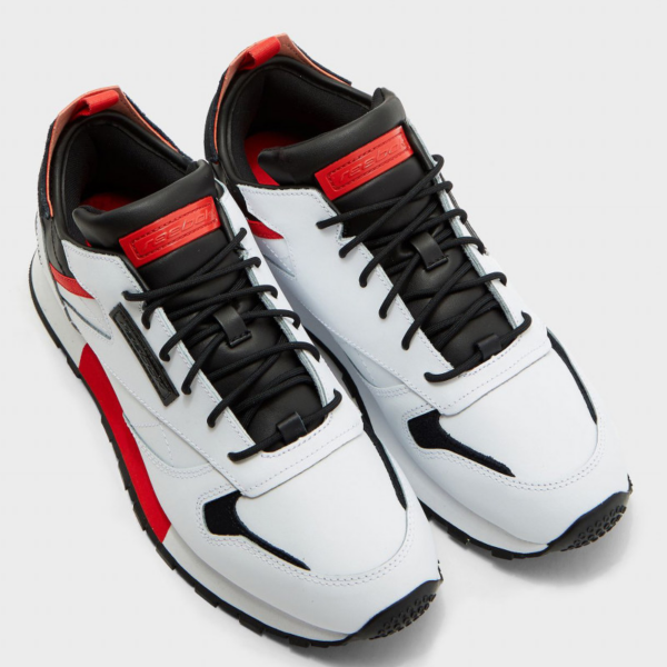 Giày Reebok Leather Reedux 'White Red' FV3204 - Ảnh 5