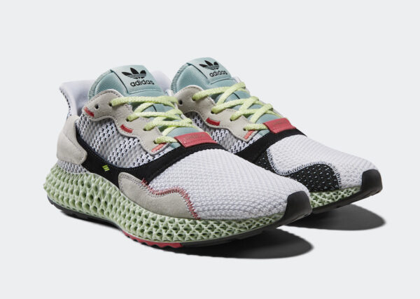 Giày Adidas ZX 4000 Futurecraft 4D 'Grey' B42203 - Ảnh 4