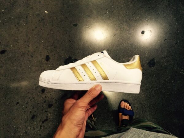 Giày Adidas Superstar 80 'Rose Gold' B39402 - Ảnh 2