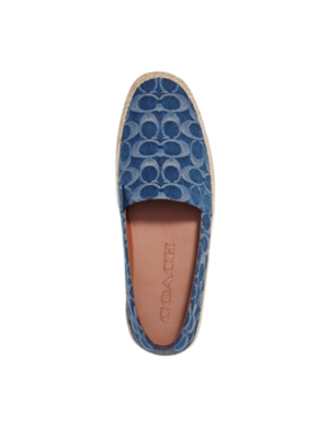 Alternative view of Giày Coach Espadrille Jacquard 'Blue' CA315