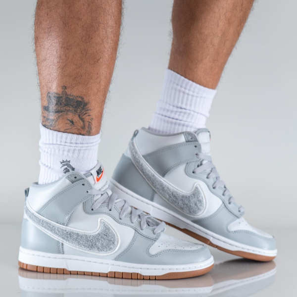 Giày Nike Dunk High Retro 'Light Smoke Grey' DR8805-003 - Ảnh 6