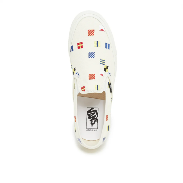 Giay Vans OG Style 48 LX Maritime 'White Cream' VN0A4UVFAR9