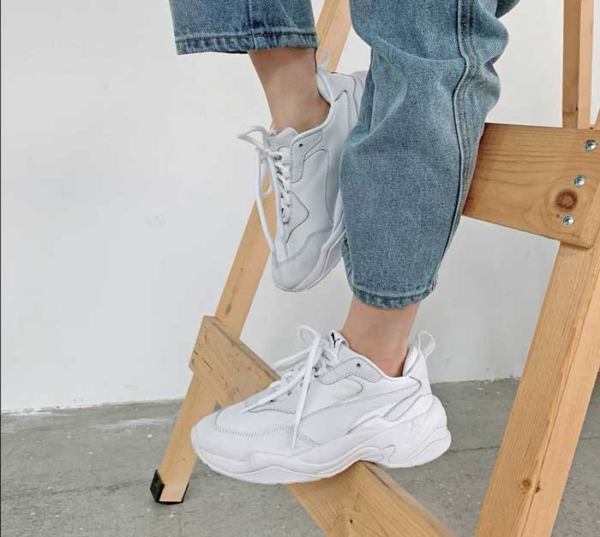 Giày Puma Thunder Spectra Triple White 370682-01 - Ảnh 4
