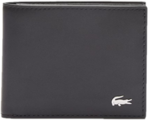 Vi Lacoste Fitzgerald Leather Bifold Wallet 'Black' NH1407F53G-000