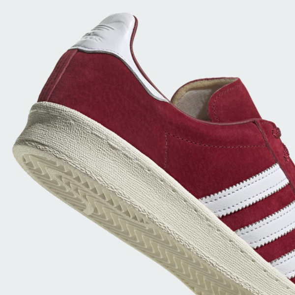 Giày Adidas Campus 80s 'Burgundy' GX9404 - Ảnh 6