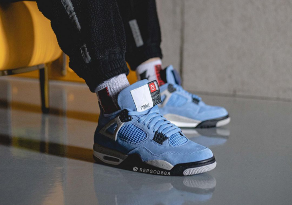 Giày Nike Air Jordan 4 Retro 'University Blue' CT8527-400 - Ảnh 5