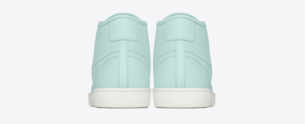 Giày Saint Laurent Court Classic SL39 Mid-Top Sneakers 'Mint' - Ảnh 3