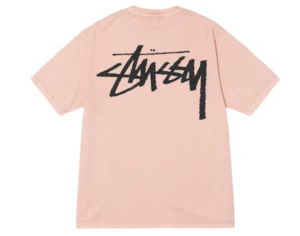 Ao Stussy x Our Legacy Work Shop Yin Yang Pigment Dyed Tee 'Blush'