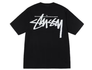 Ao Stussy x Our Legacy Work Shop Yin Yang Pigment Dyed Tee 'Black'