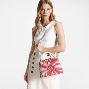 Tui Louis Vuitton x YK Capucines BB Bag 'Red White' M21704